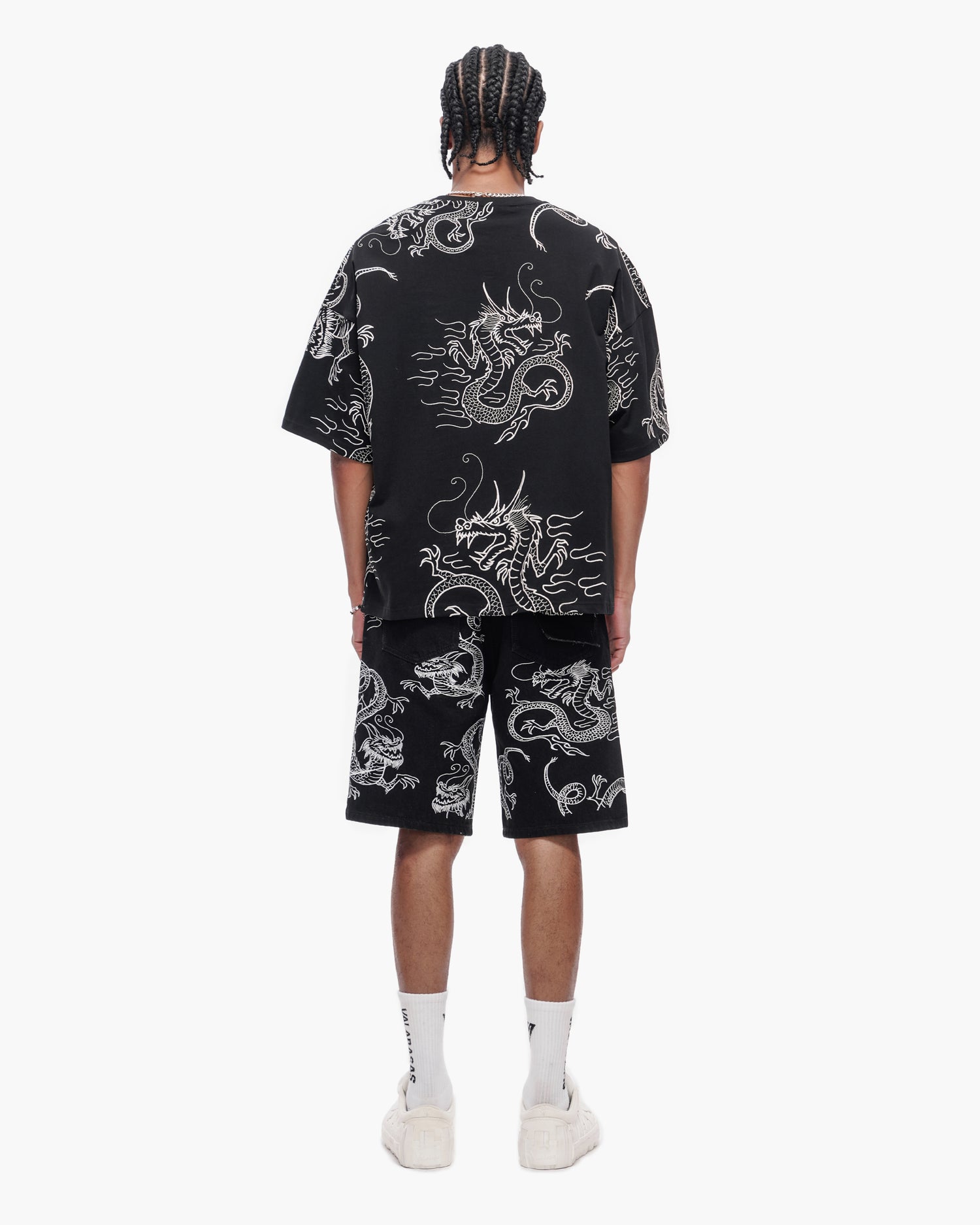 Ganru Shorts Jet Black