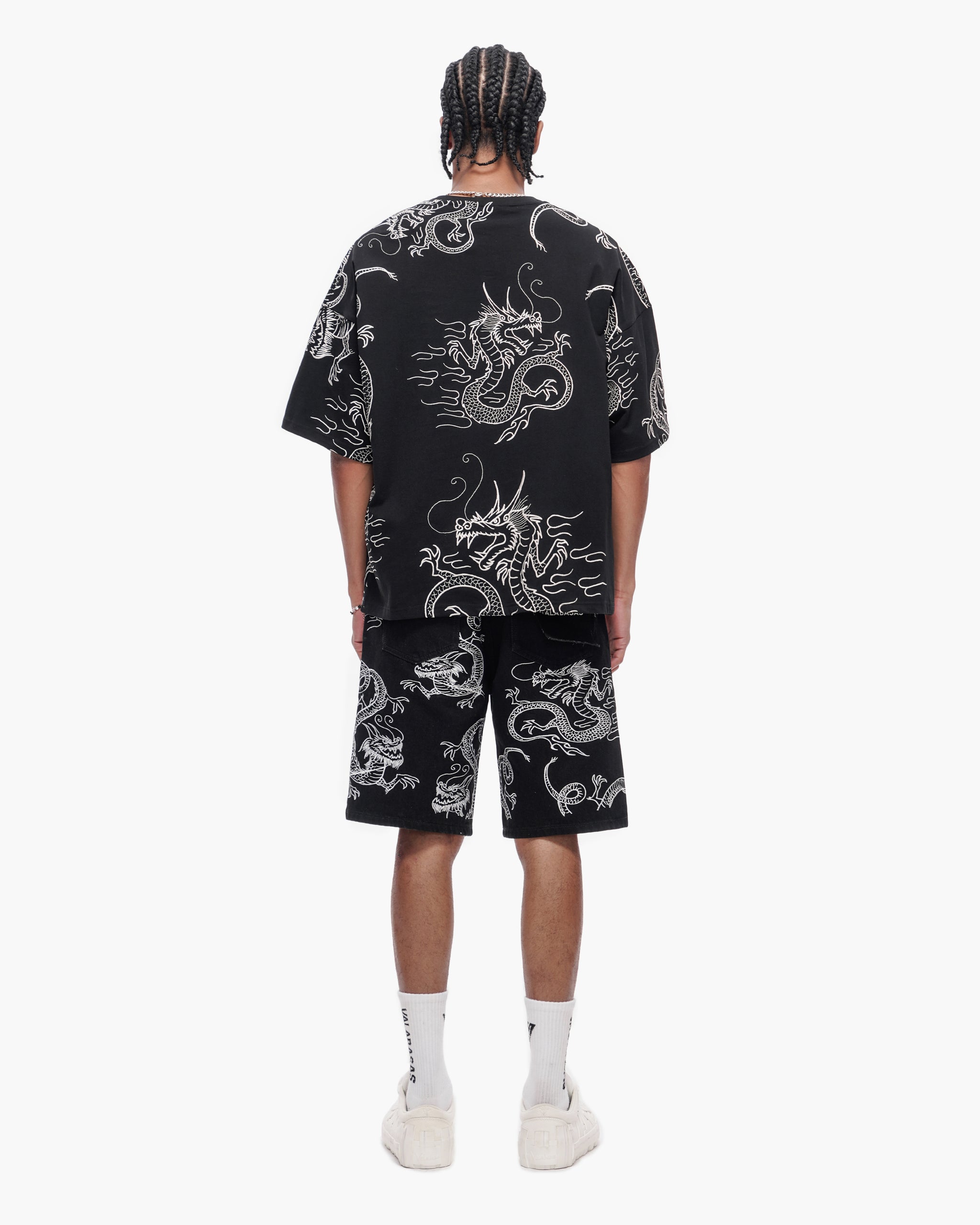 Ganru Shorts Jet Black
