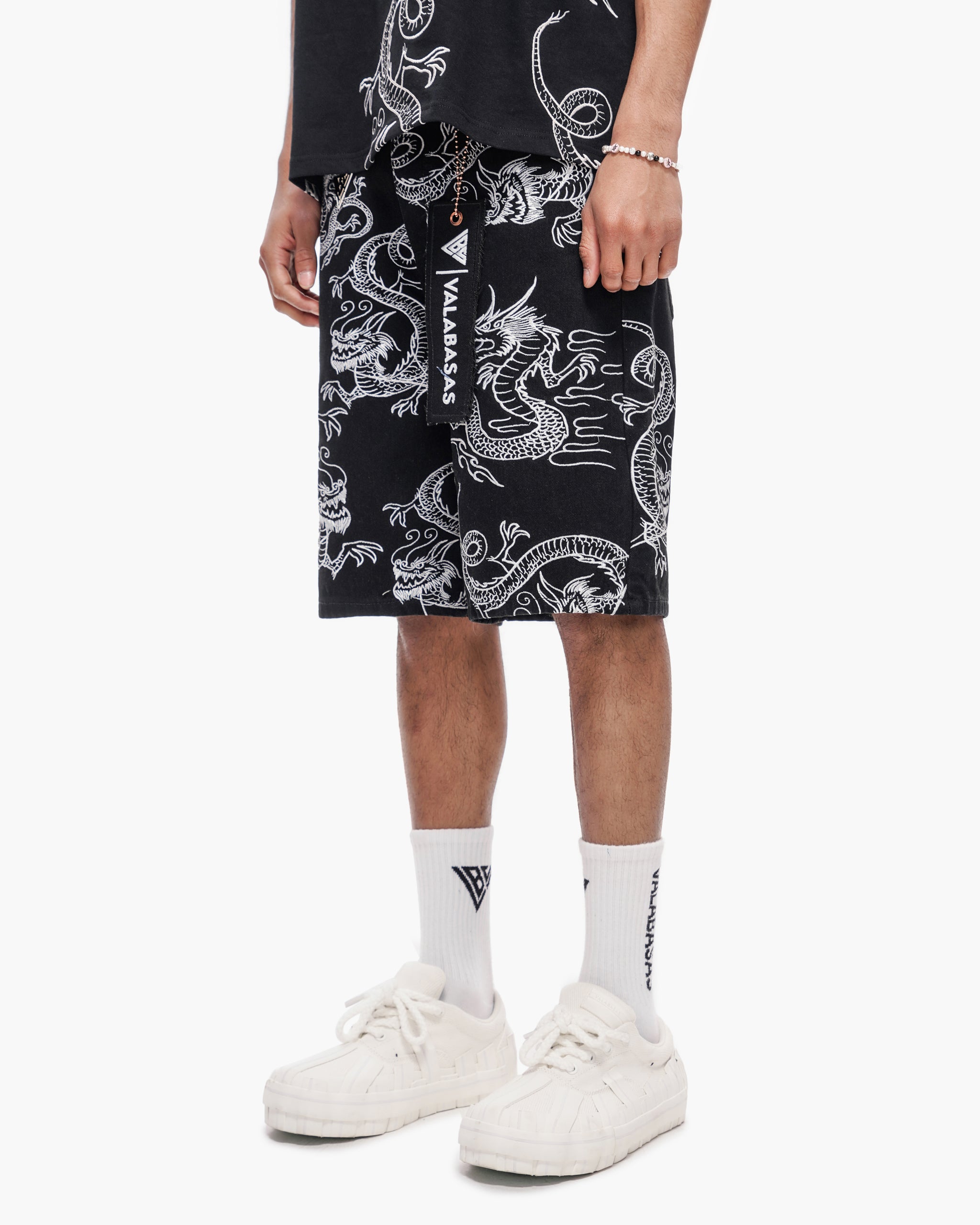 Ganru Shorts Jet Black