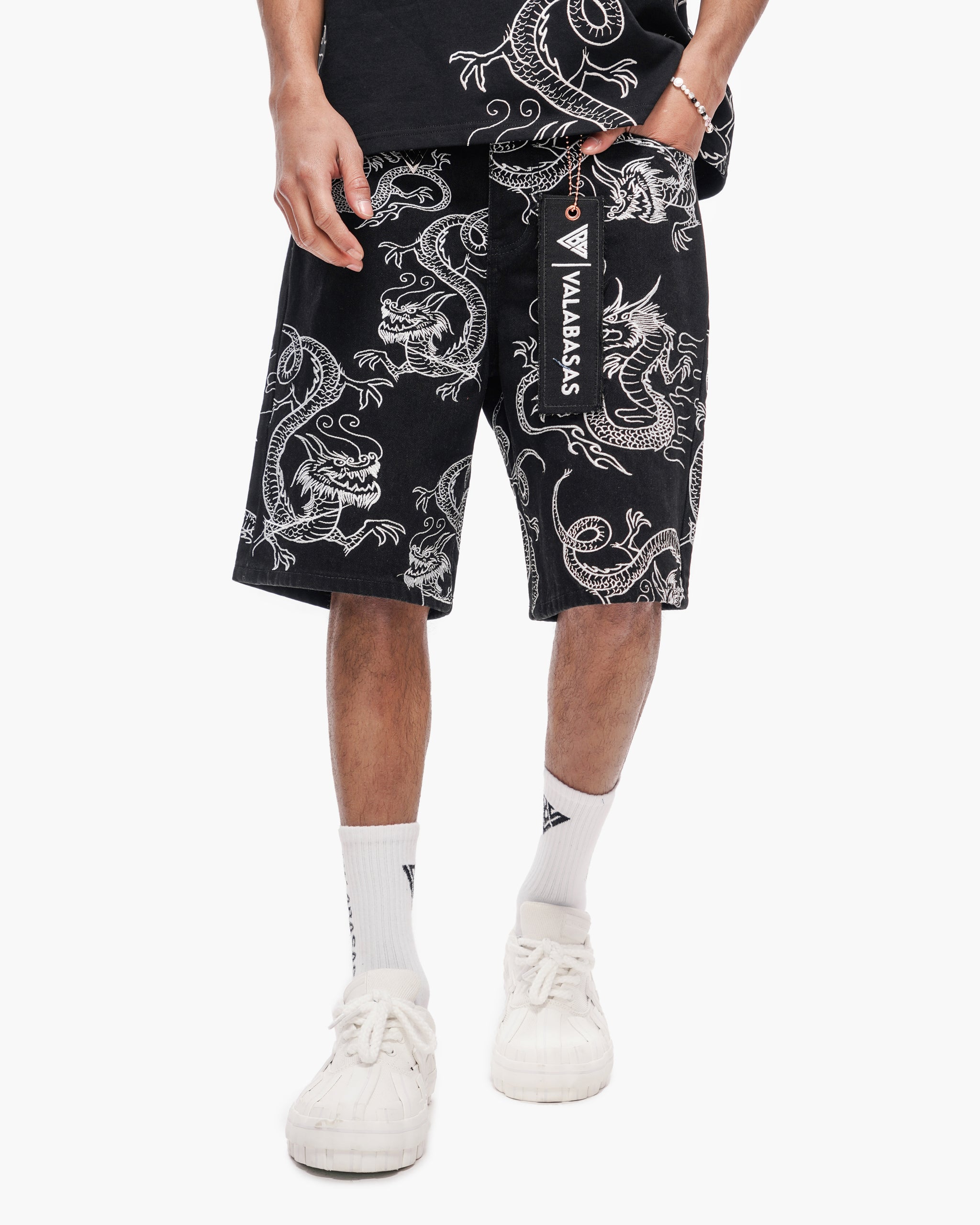 Ganru Shorts Jet Black
