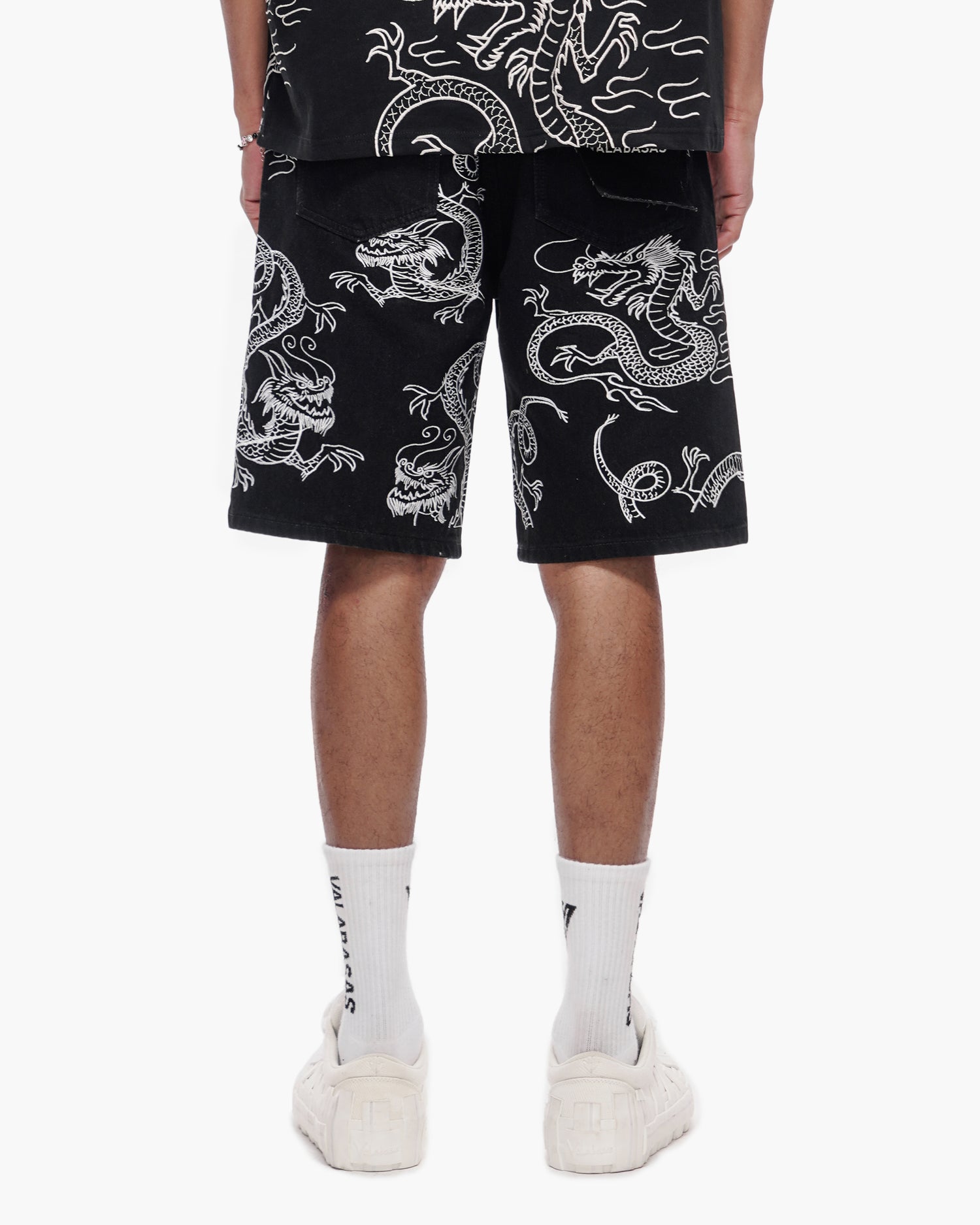 Ganru Shorts Jet Black