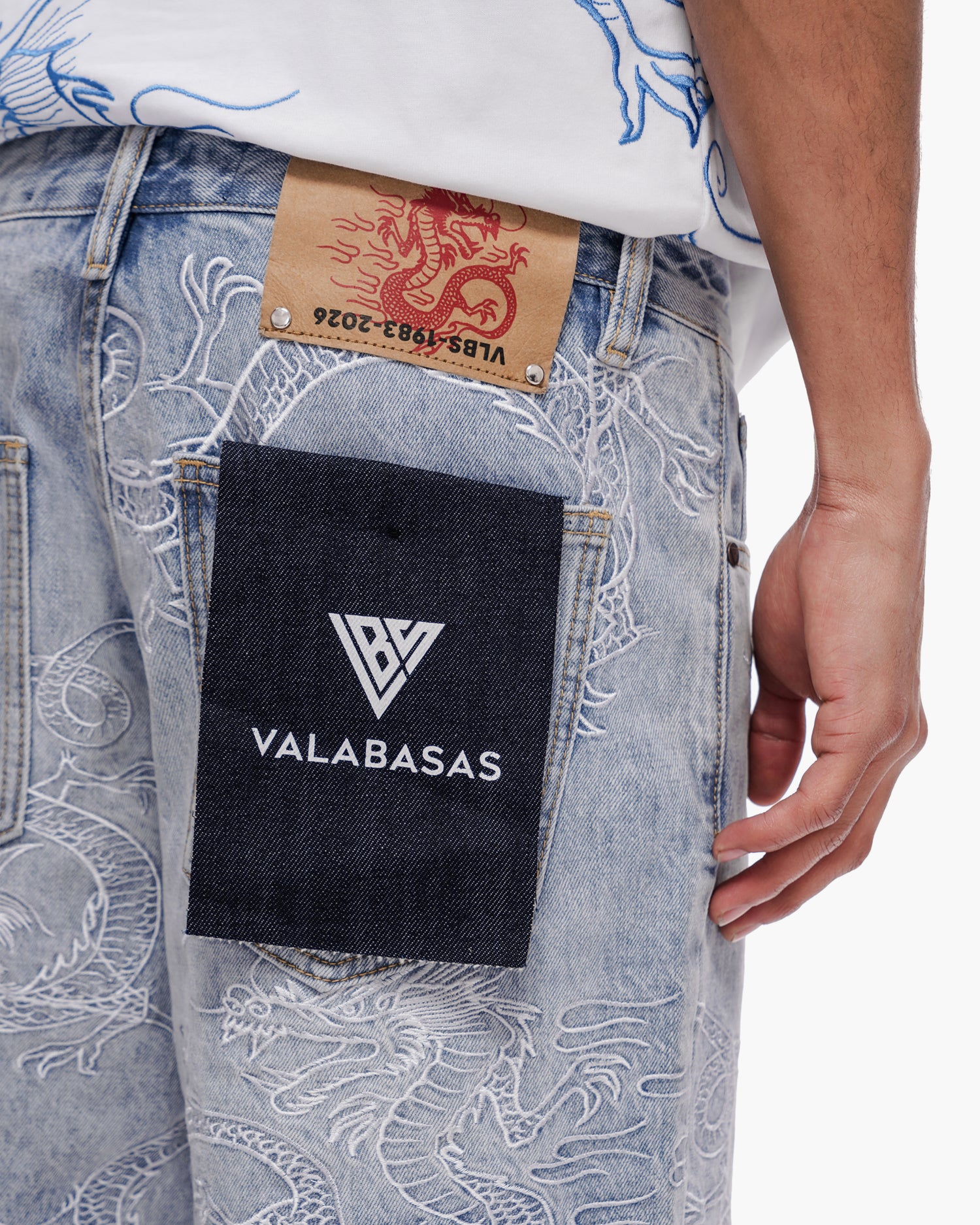 Ganru Shorts Light Blue Wash