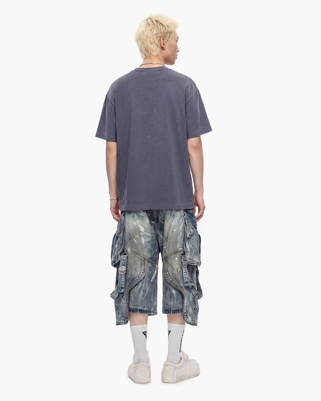 Osama Jorts Dirty Blue Wash