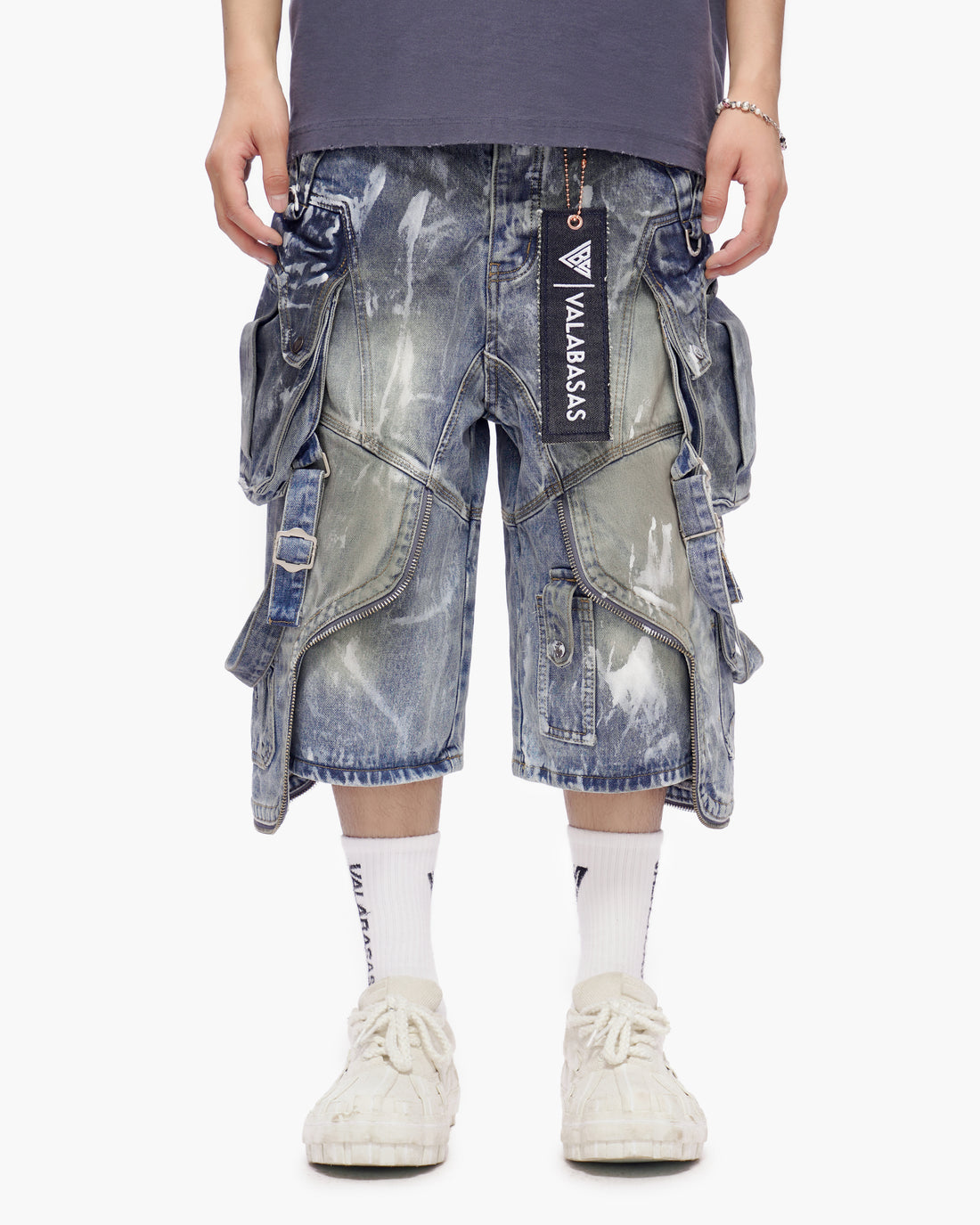 Osama Jorts Dirty Blue Wash