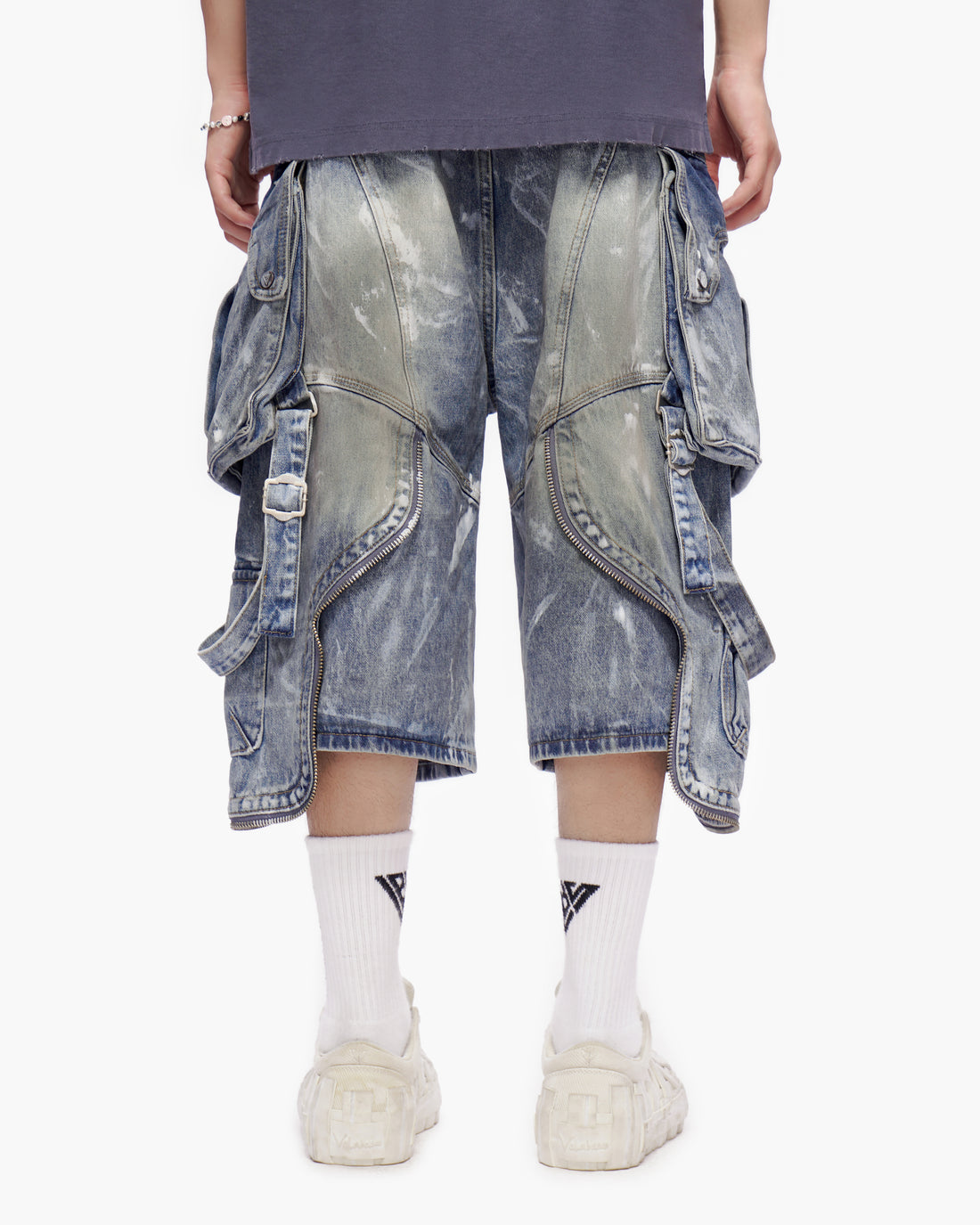 Osama Jorts Dirty Blue Wash