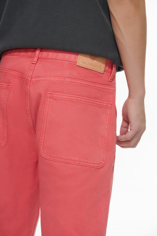 Mr.Shorts Coral Waxed Jorts