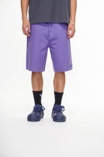Mr.Shorts Purple Waxed Jorts