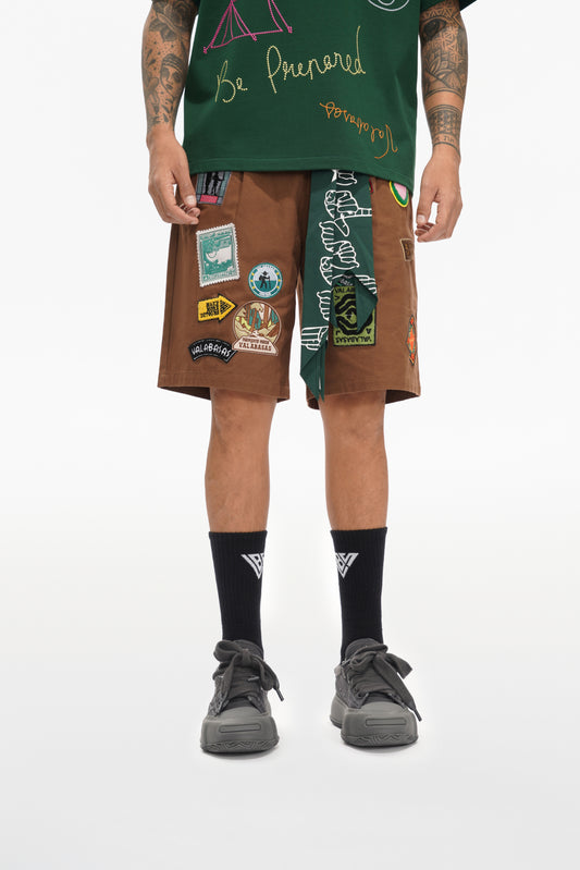 Outland Jorts Brown