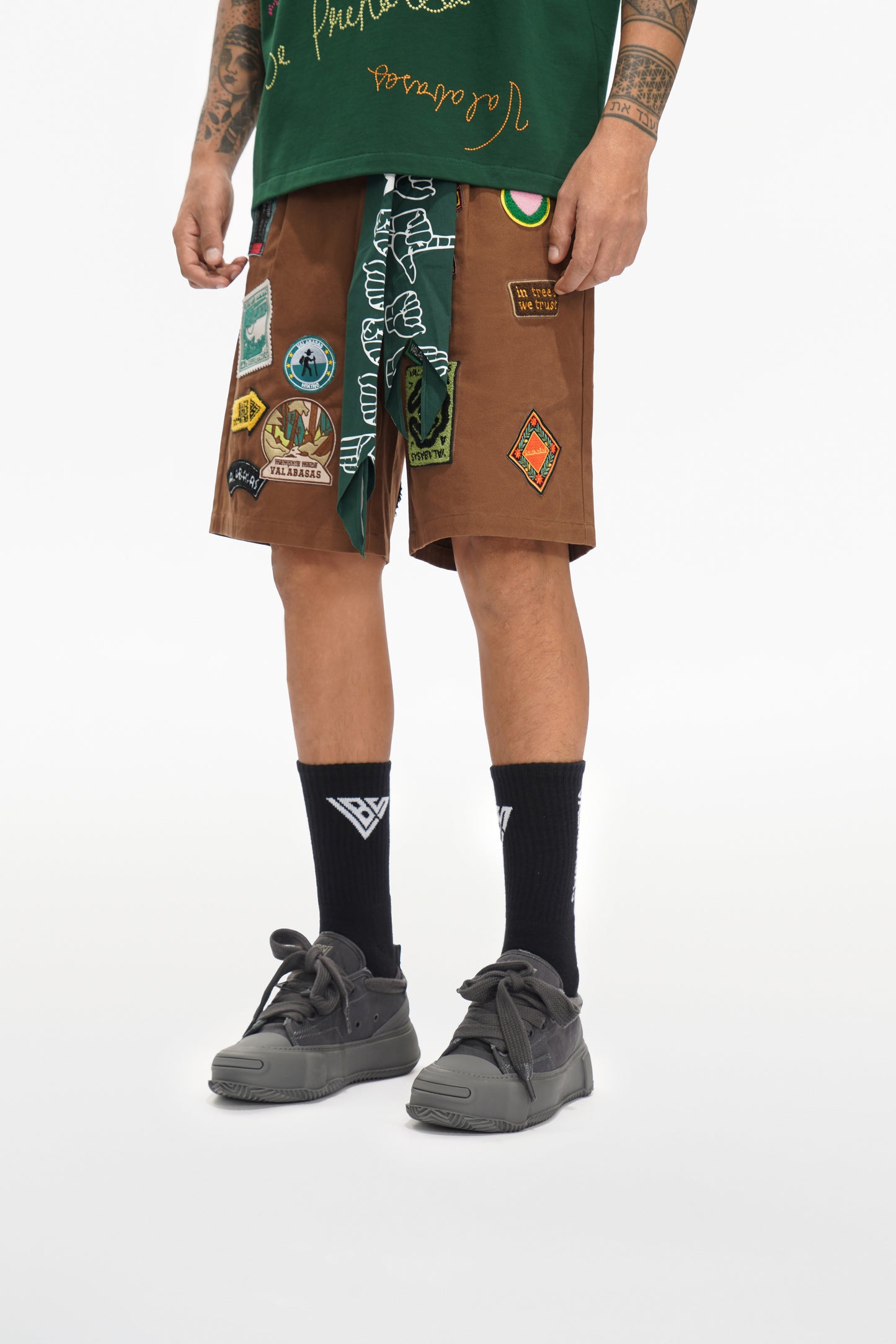Outland Jorts Brown