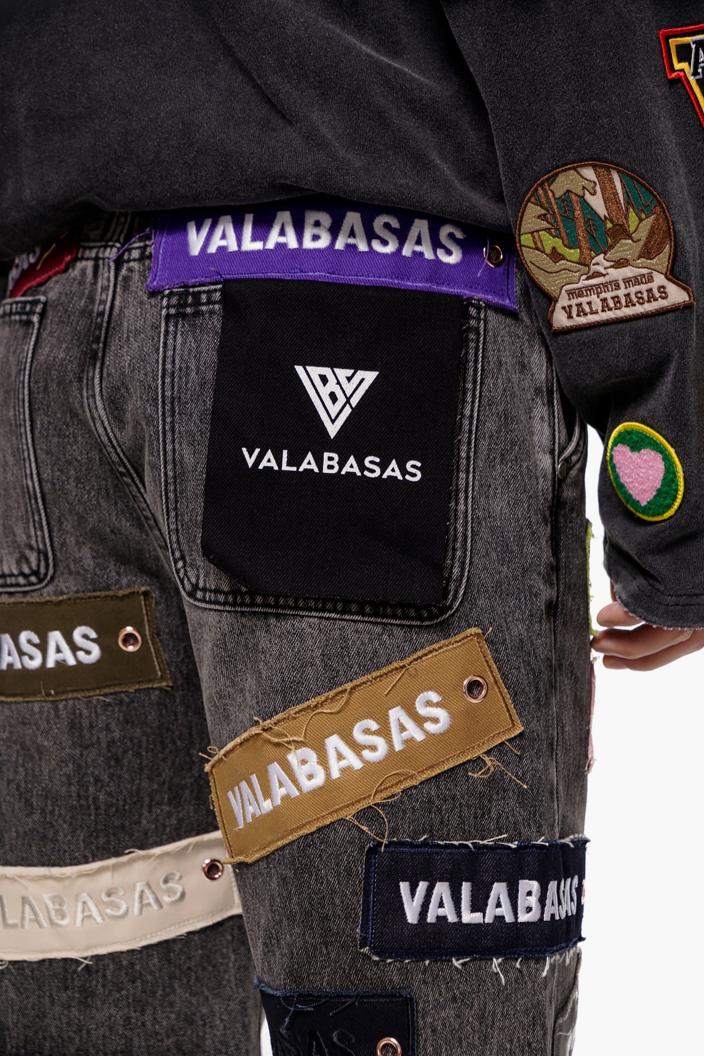 Banner Jorts Grey Wash