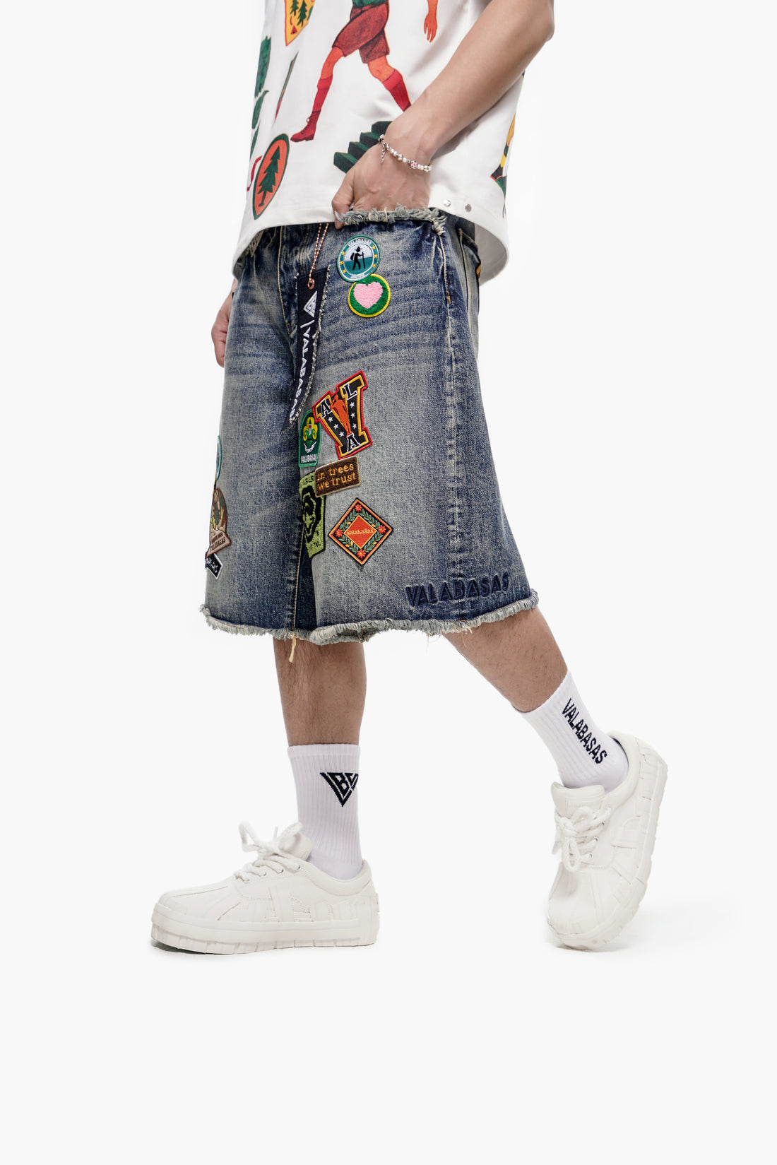 Terra Denim Jorts Blue Wash