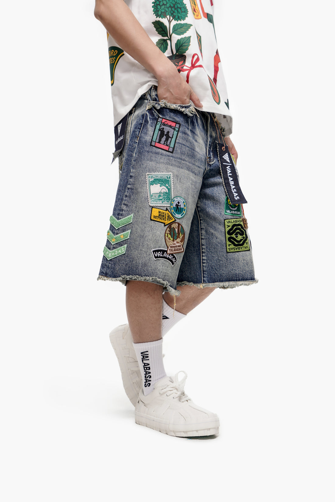 Terra Denim Jorts Blue Wash