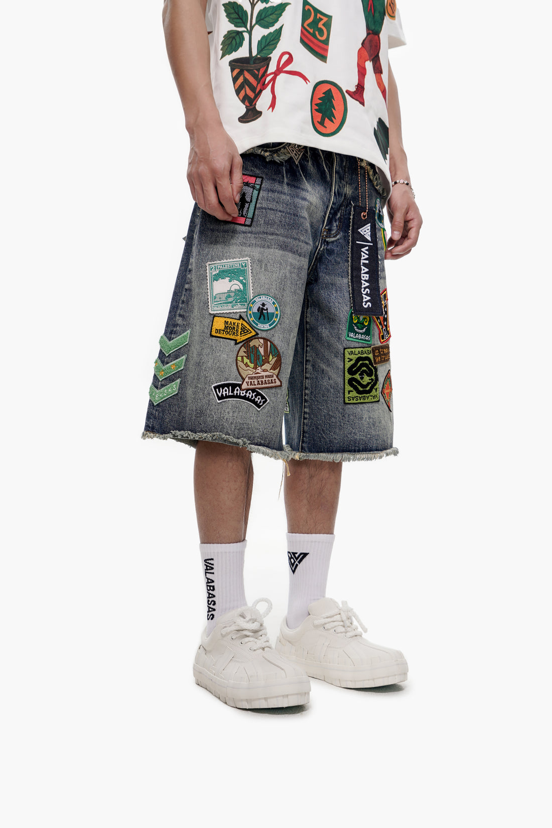 Terra Denim Jorts Blue Wash