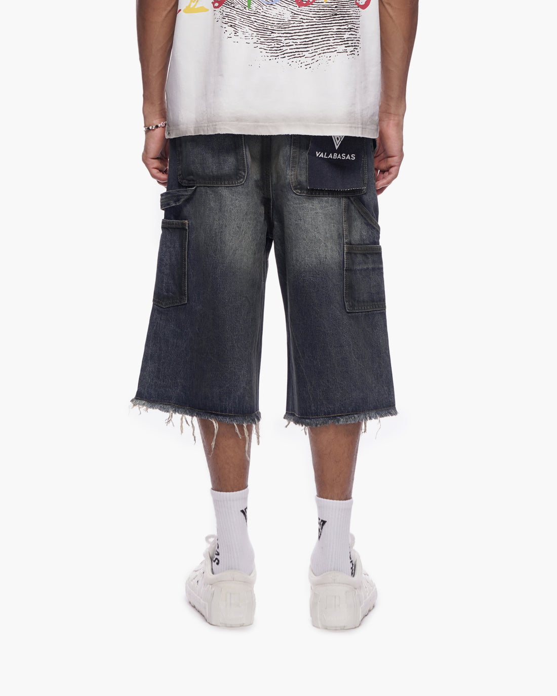Revolt Dirty Blue Jorts