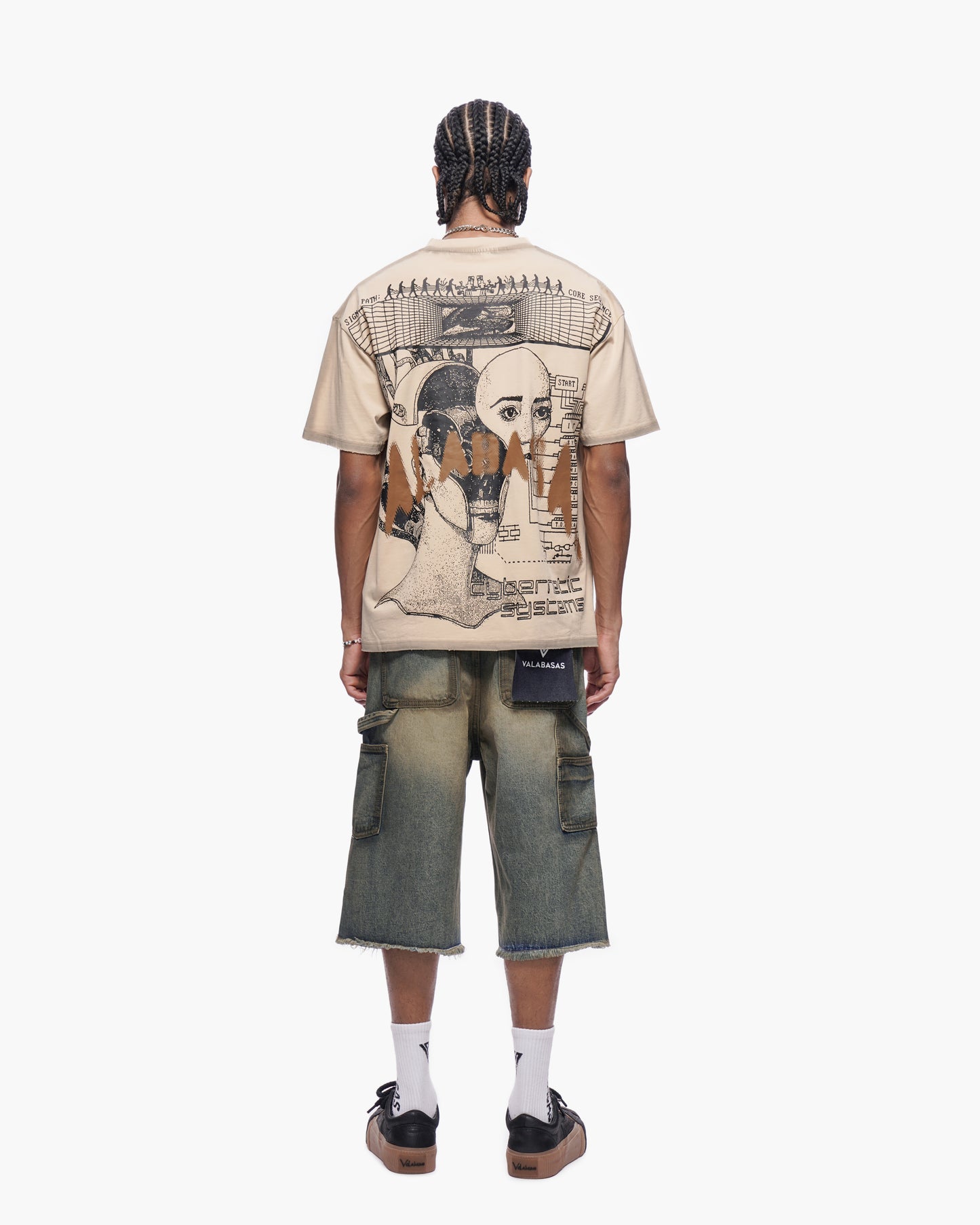 Revolt Dirty Vintage Washed Jorts