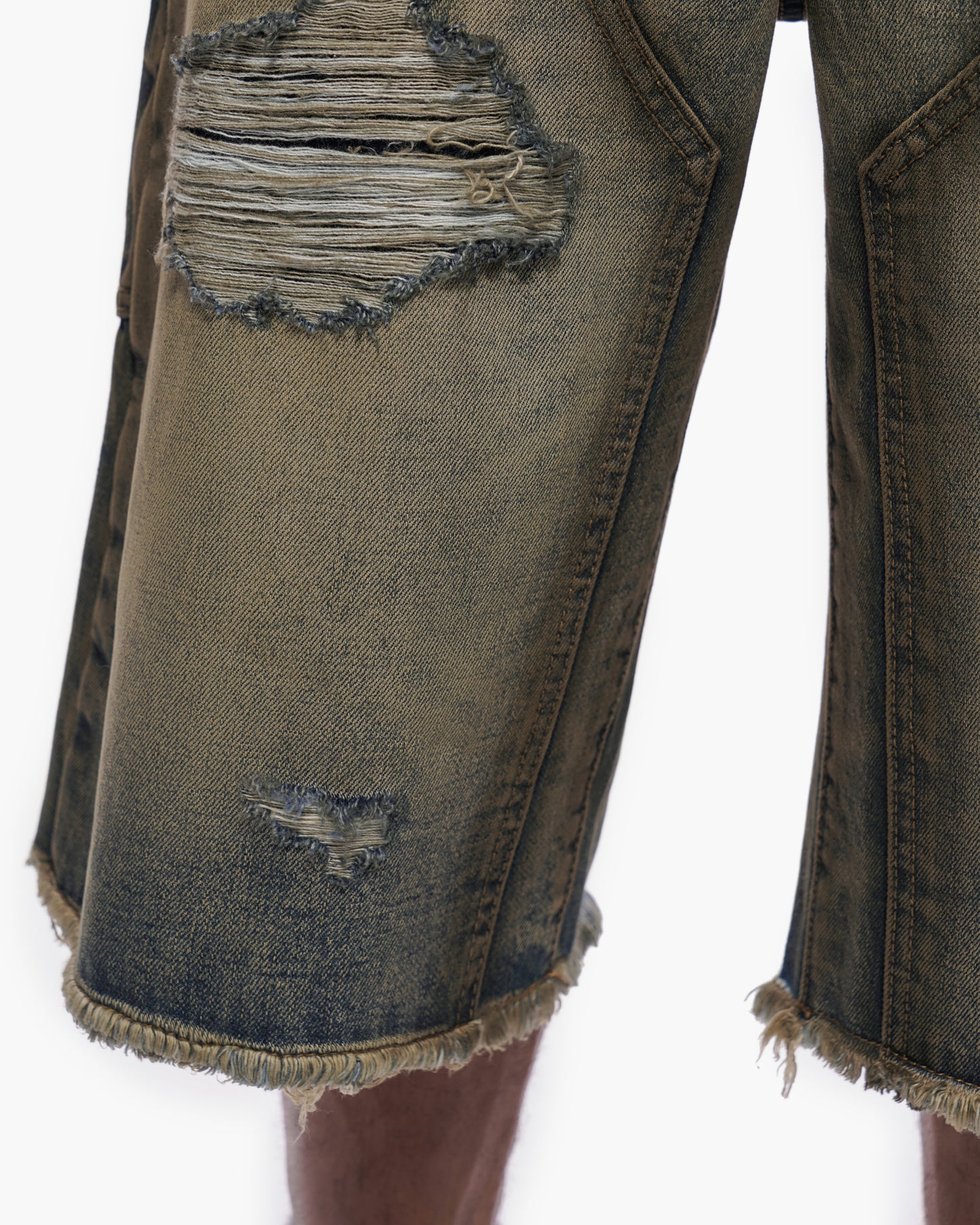 Revolt Dirty Vintage Washed Jorts