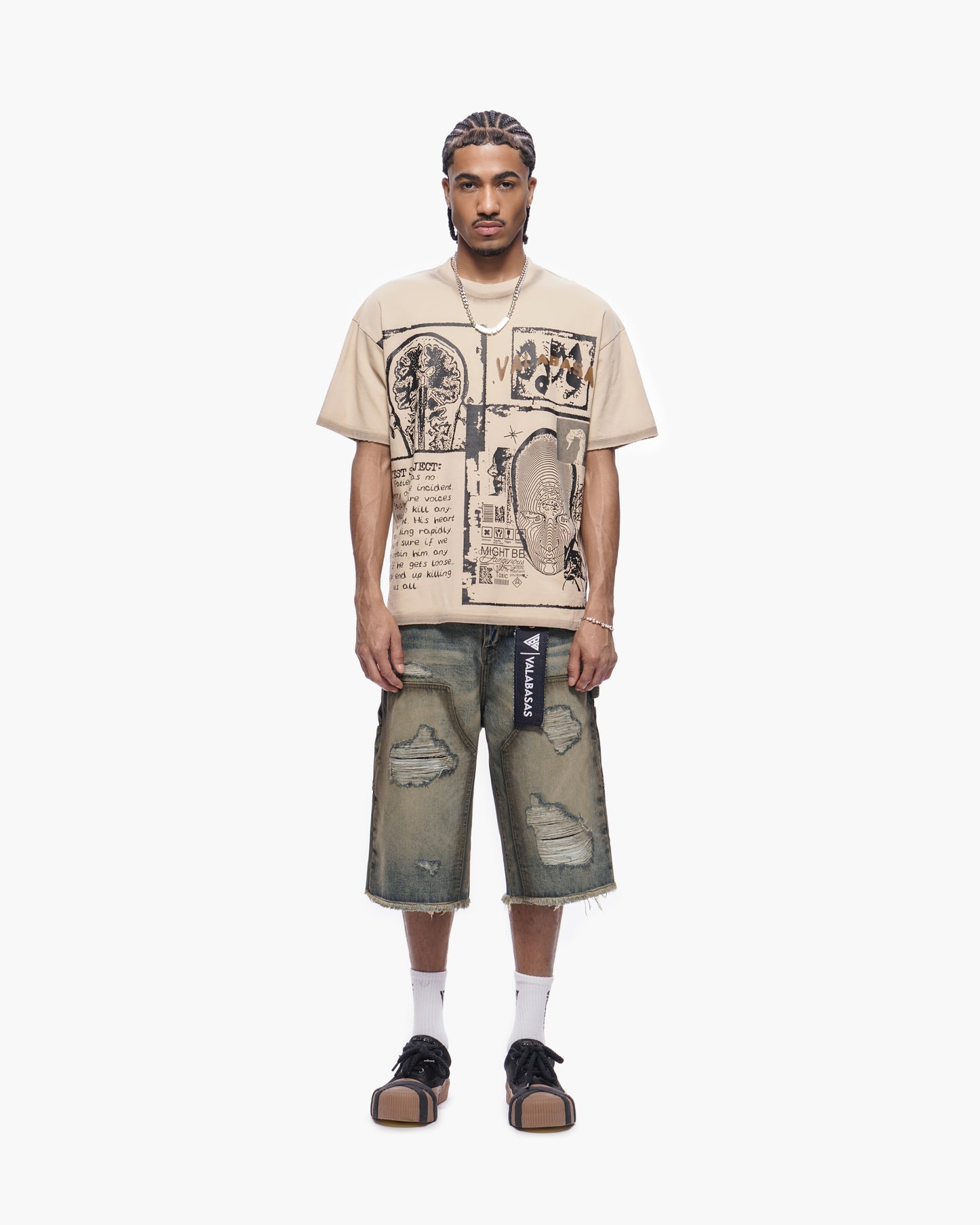 Revolt Dirty Vintage Washed Jorts