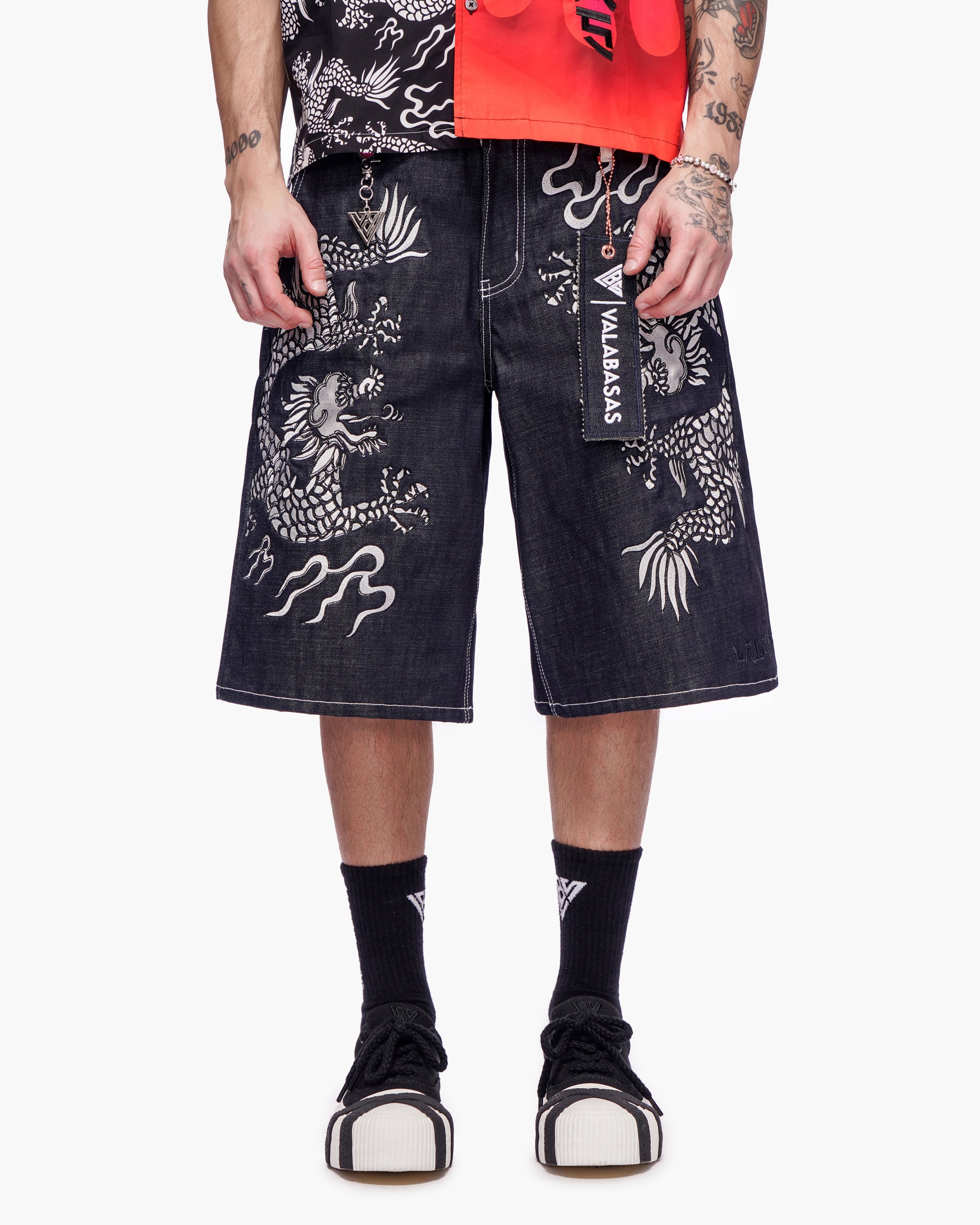 Nexoza Mens Jorts Indigo