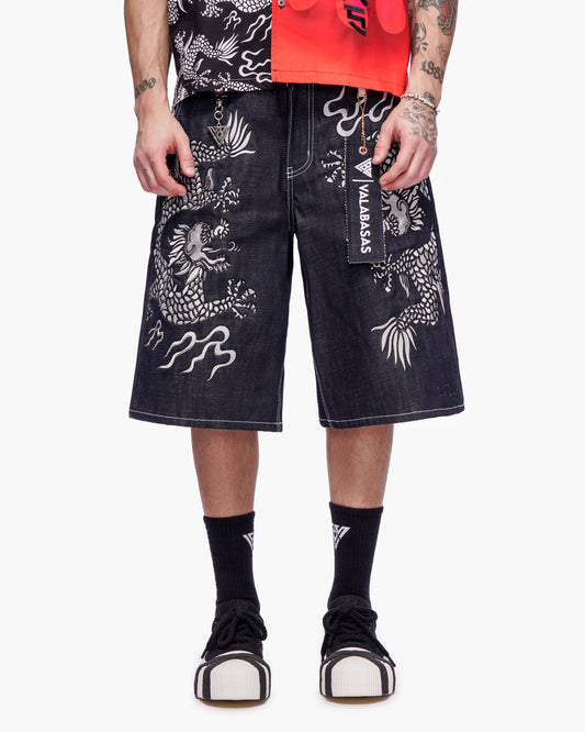 Nexoza Mens Jorts Indigo