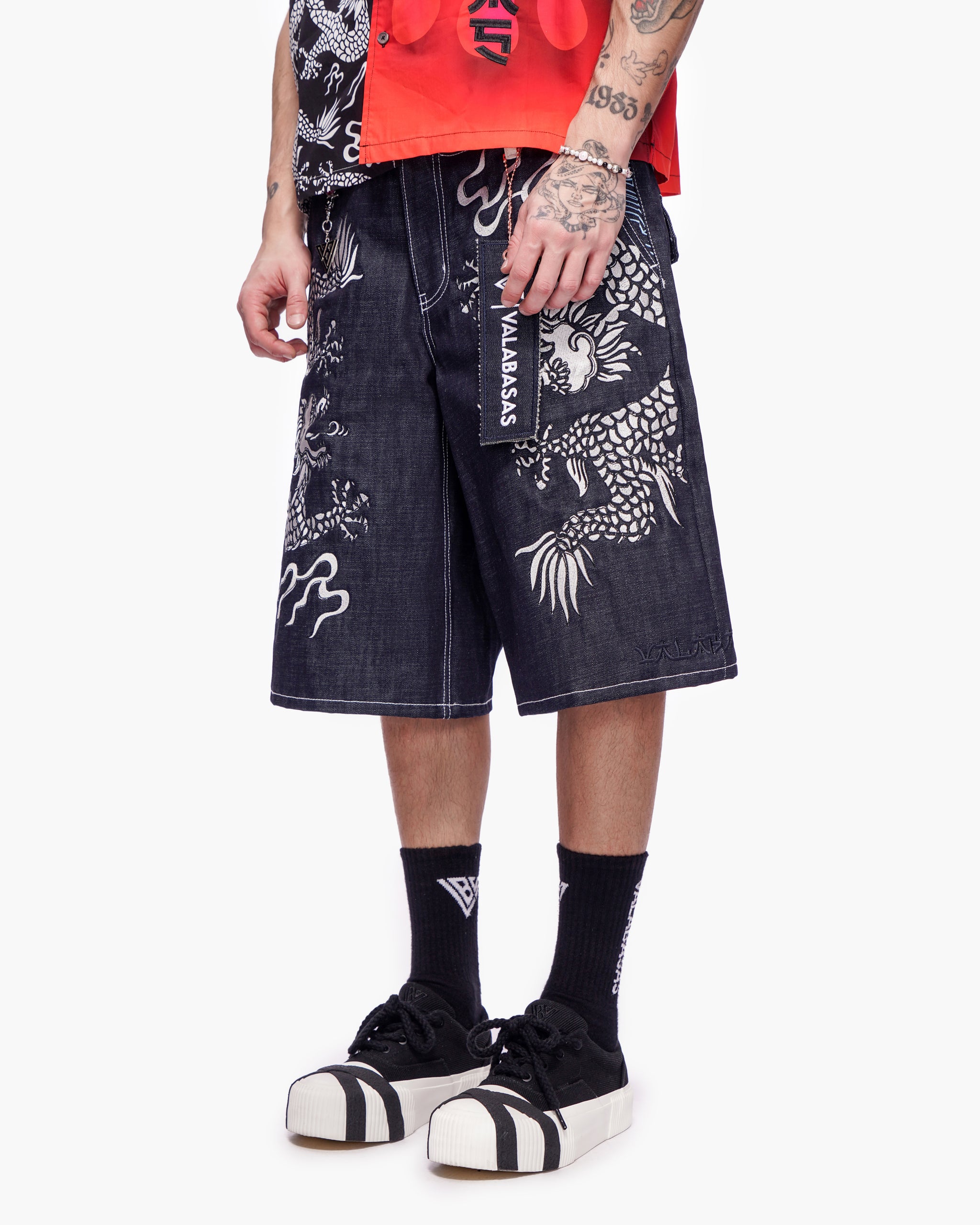 Nexoza Mens Jorts Indigo