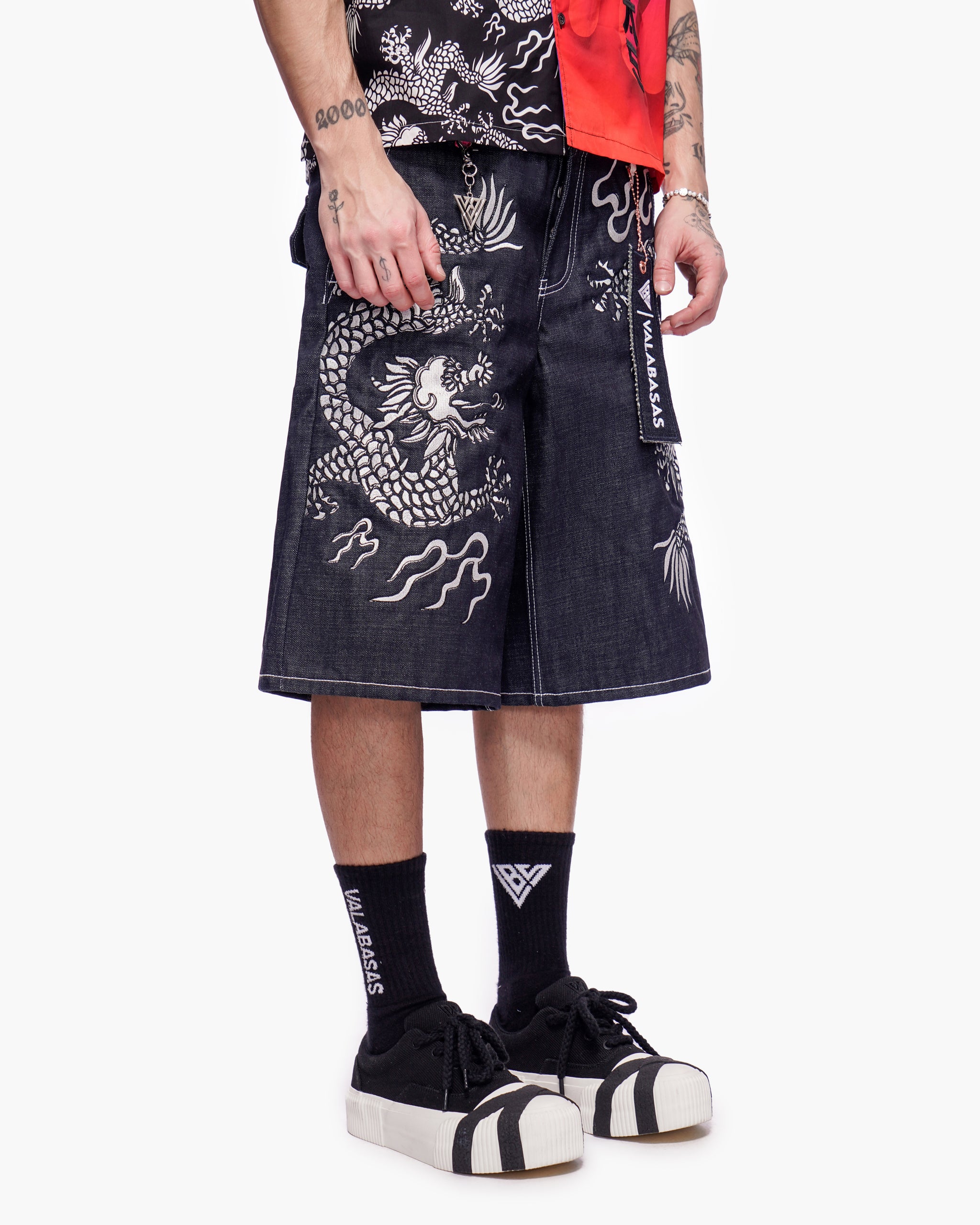 Nexoza Mens Jorts Indigo
