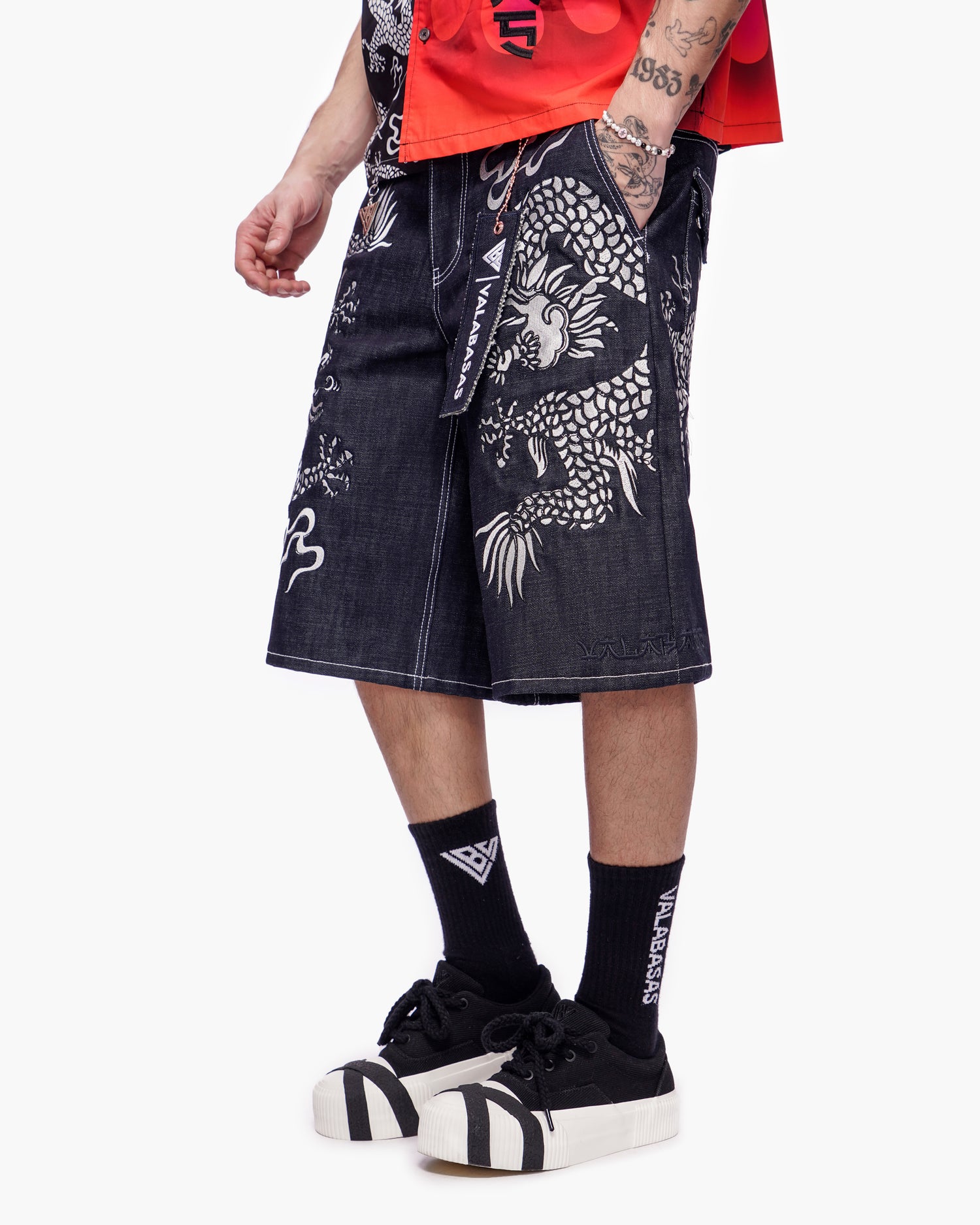 Nexoza Mens Jorts Indigo
