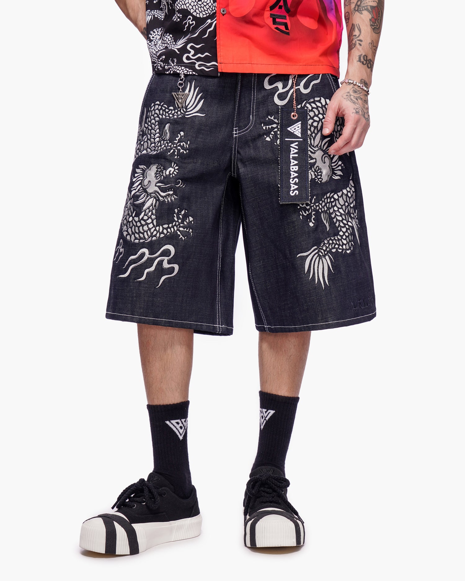 Nexoza Mens Jorts Indigo
