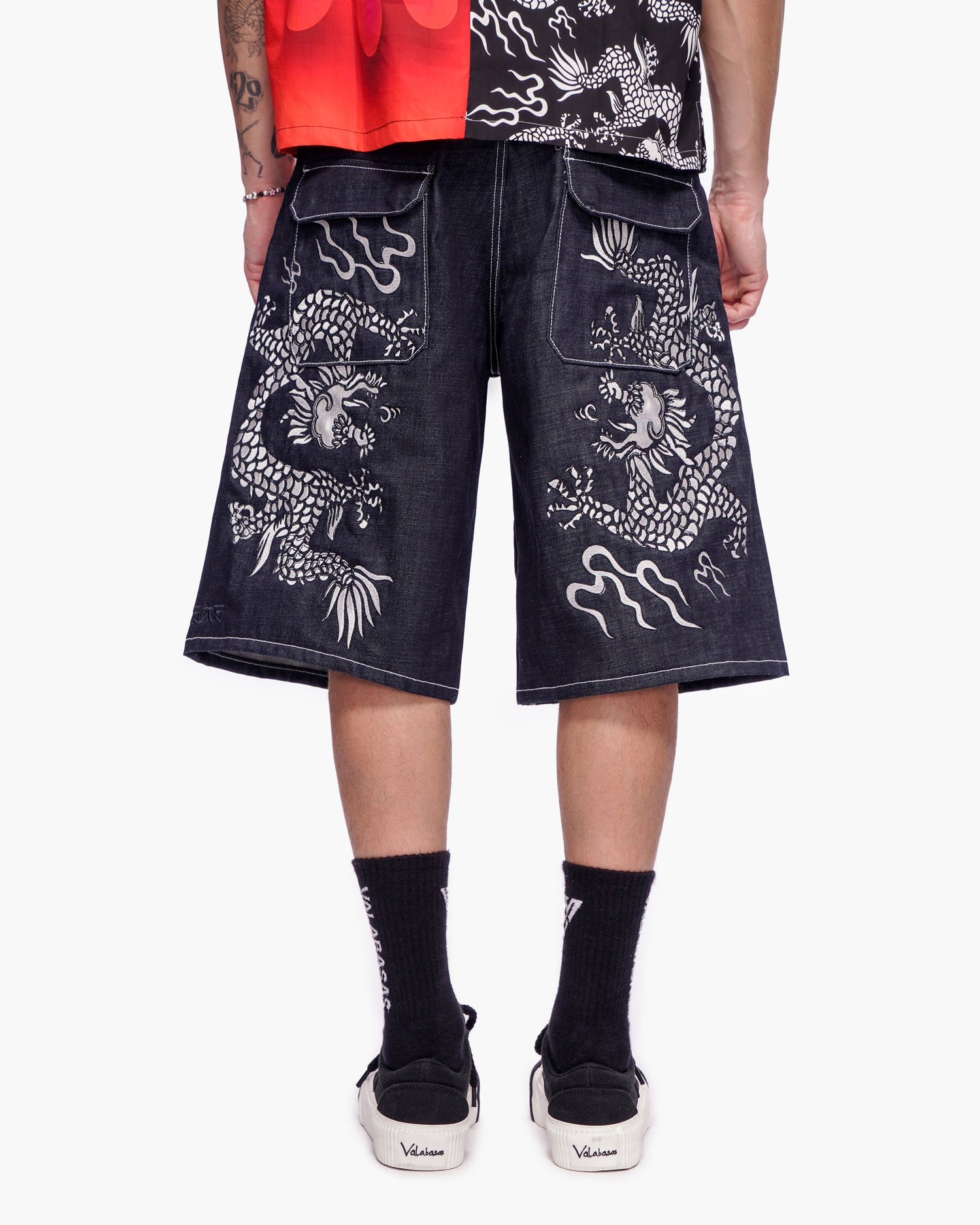 Nexoza Mens Jorts Indigo