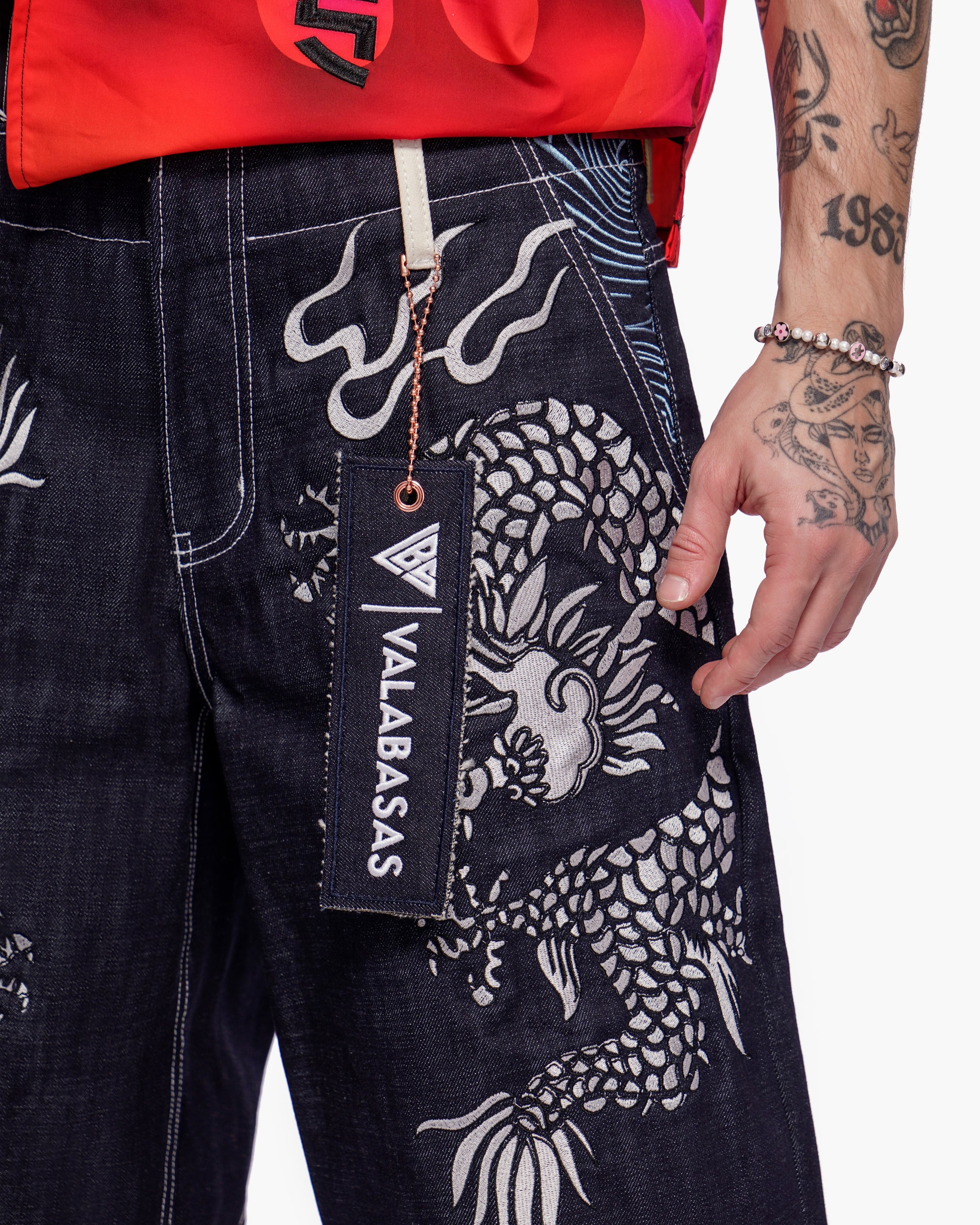 Nexoza Mens Jorts Indigo
