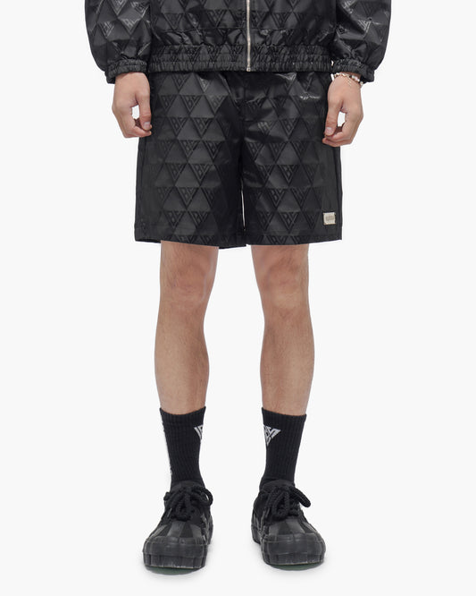 Signature 2.0 Black Nylon Shorts