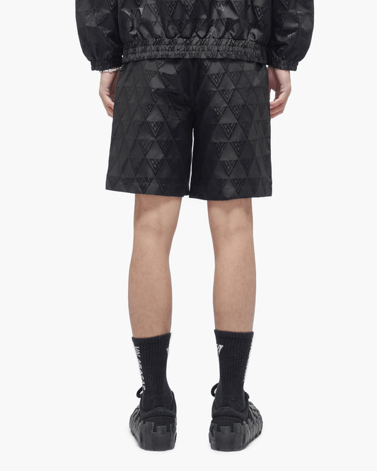 Signature 2.0 Black Nylon Shorts