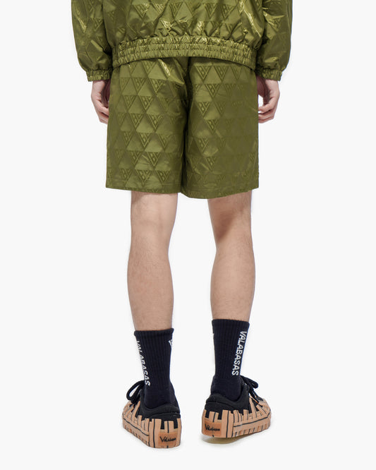 Signature 2.0 Olive Nylon Shorts