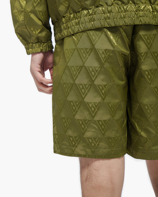 Signature 2.0 Olive Nylon Shorts