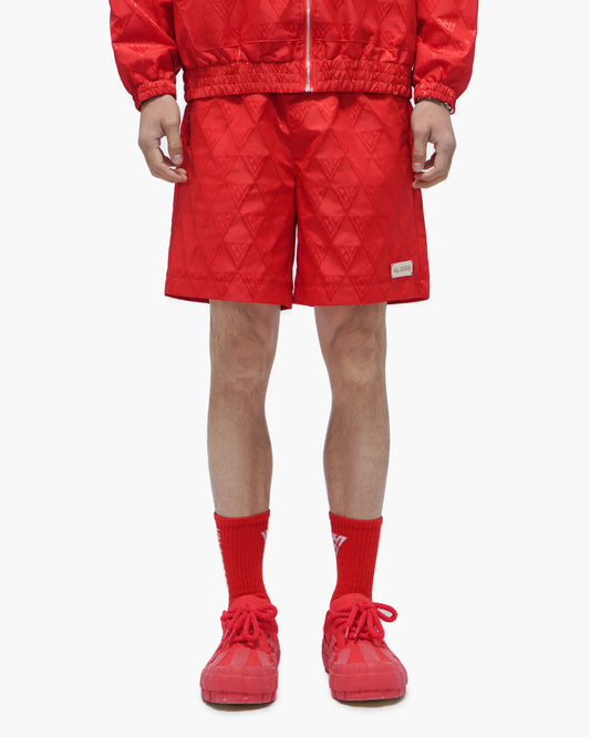 Signature 2.0 Red Nylon Shorts