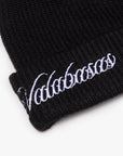 "GRANITE" BLACK BEANIE