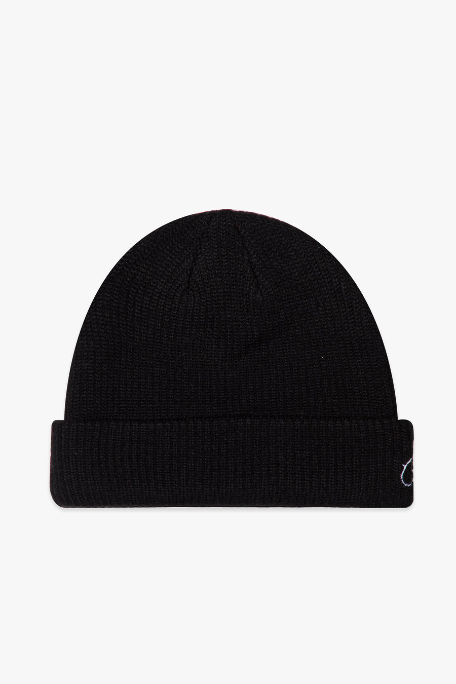 "GRANITE" BLACK BEANIE