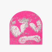 "SAD NIGHTS" FUCHSIA BEANIE