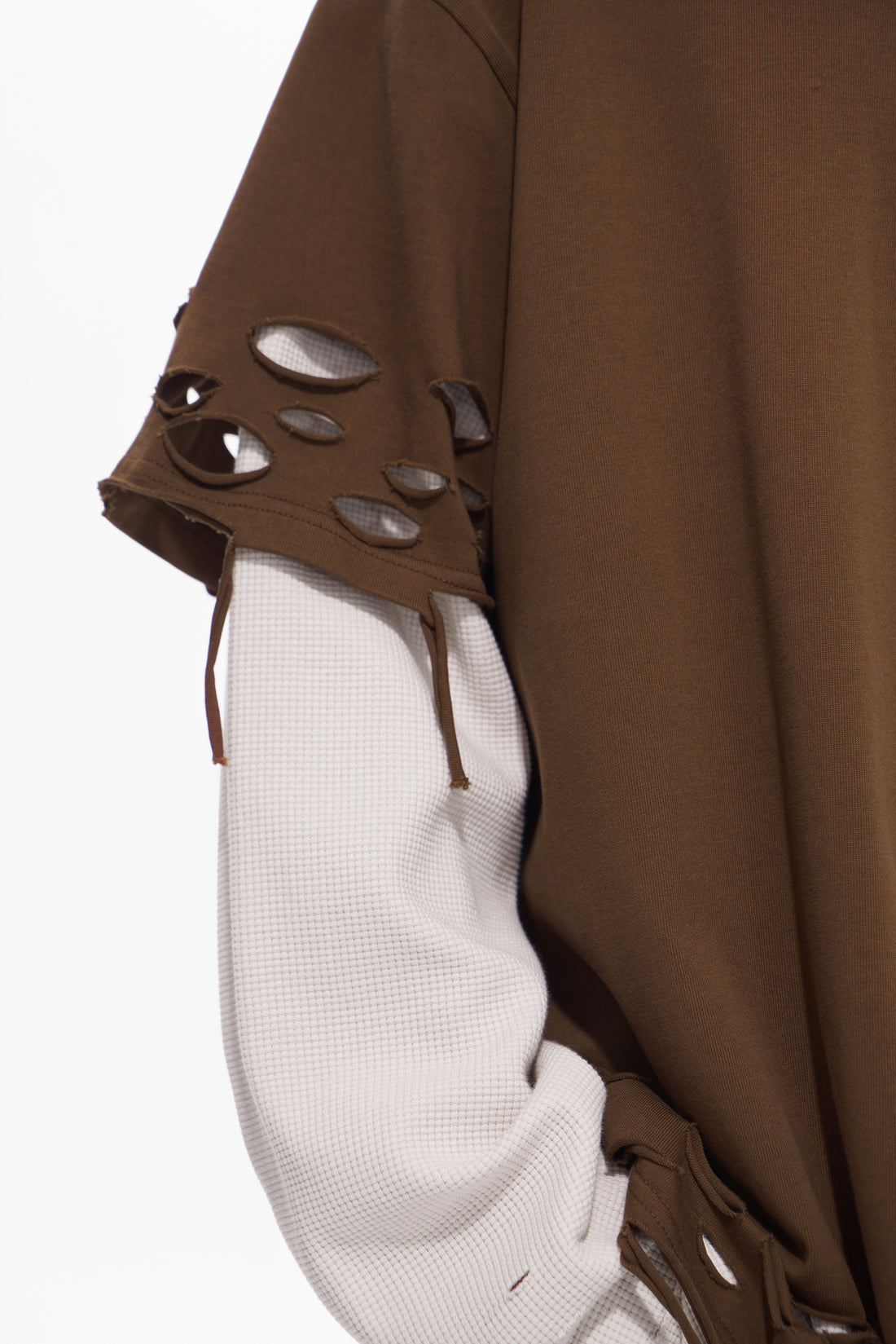 Iced Thermal Sweater Brown