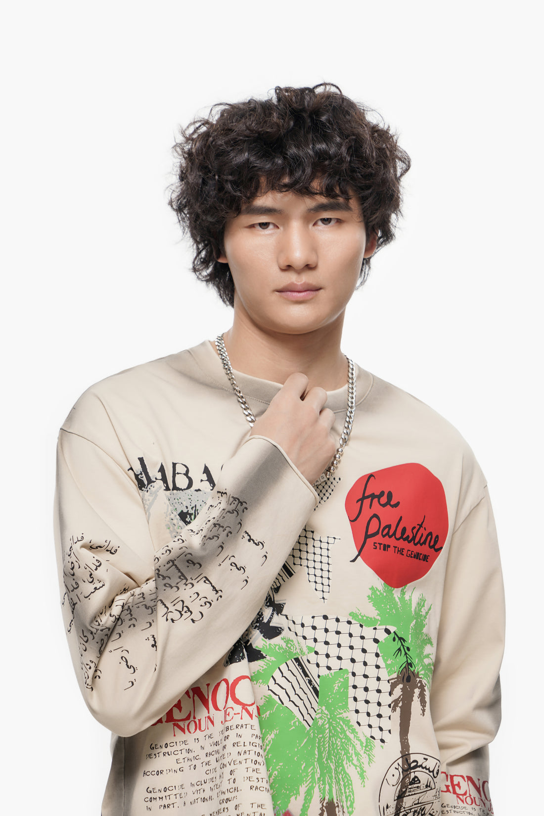 Pali Long Sleeve Tee White