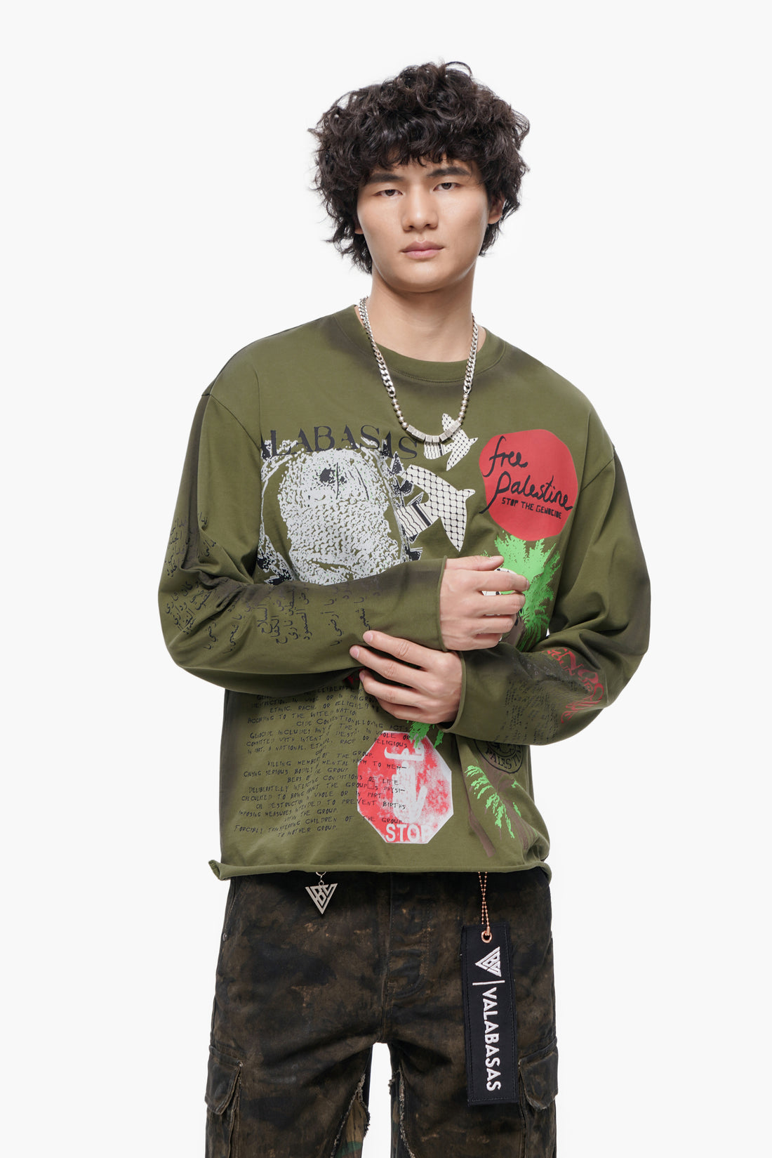 Pali Long Sleeve Tee Green