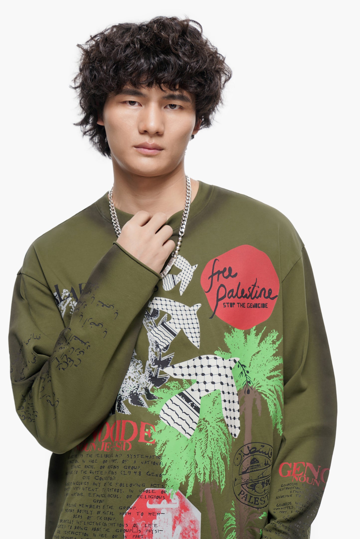 Pali Long Sleeve Tee Green