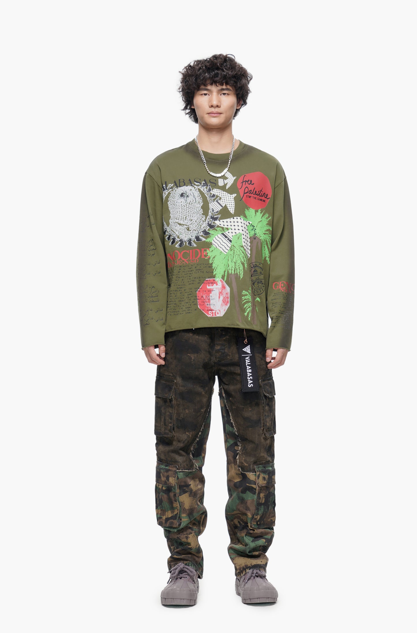 Pali Long Sleeve Tee Green