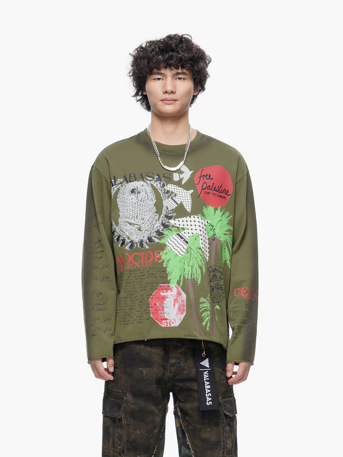 Pali Long Sleeve Tee Green