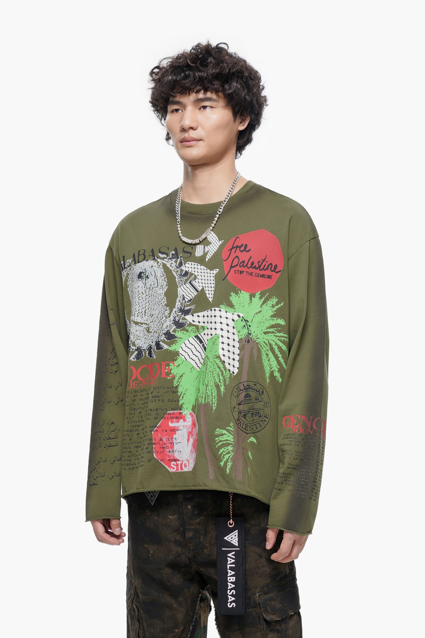 Pali Long Sleeve Tee Green