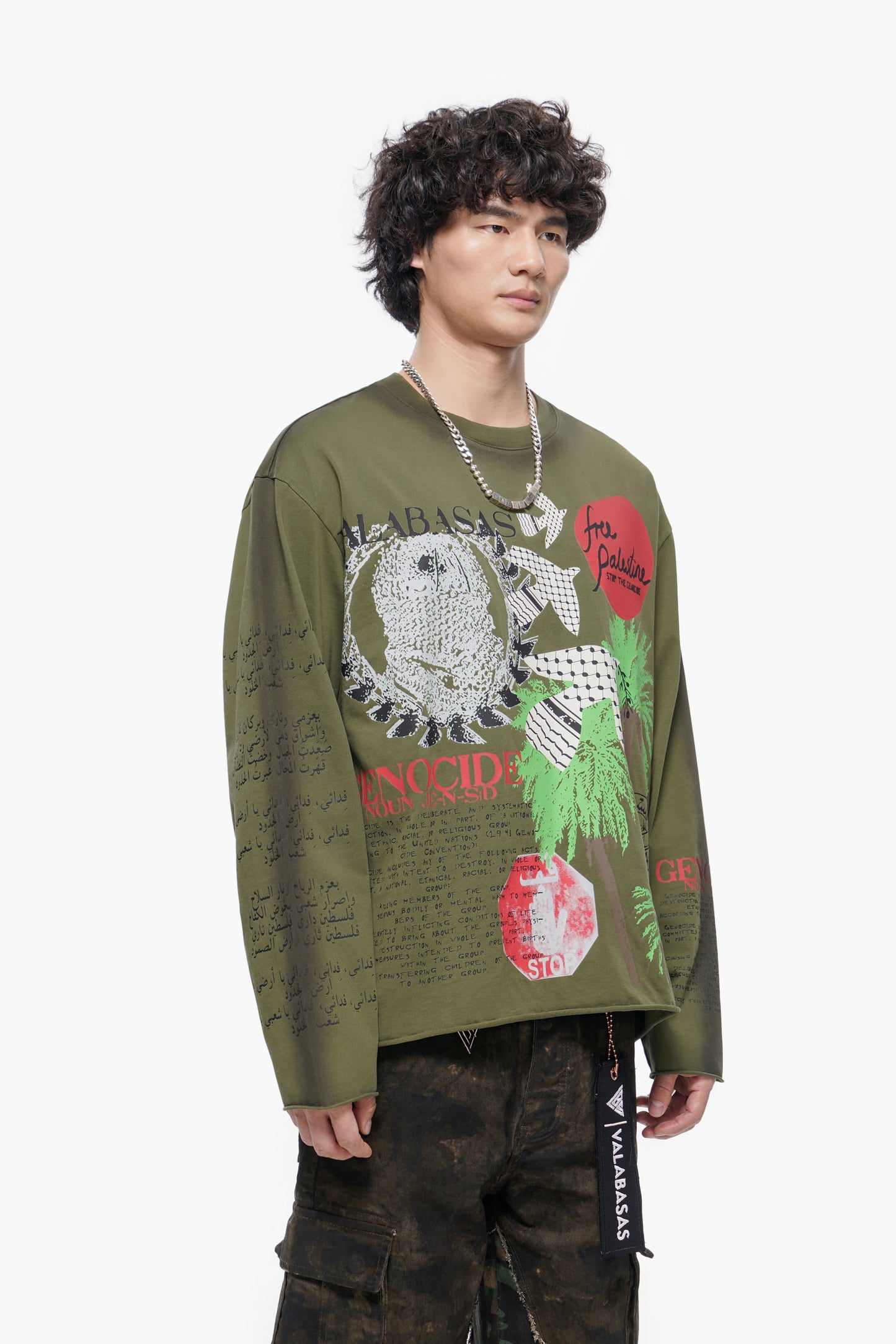 Pali Long Sleeve Tee Green