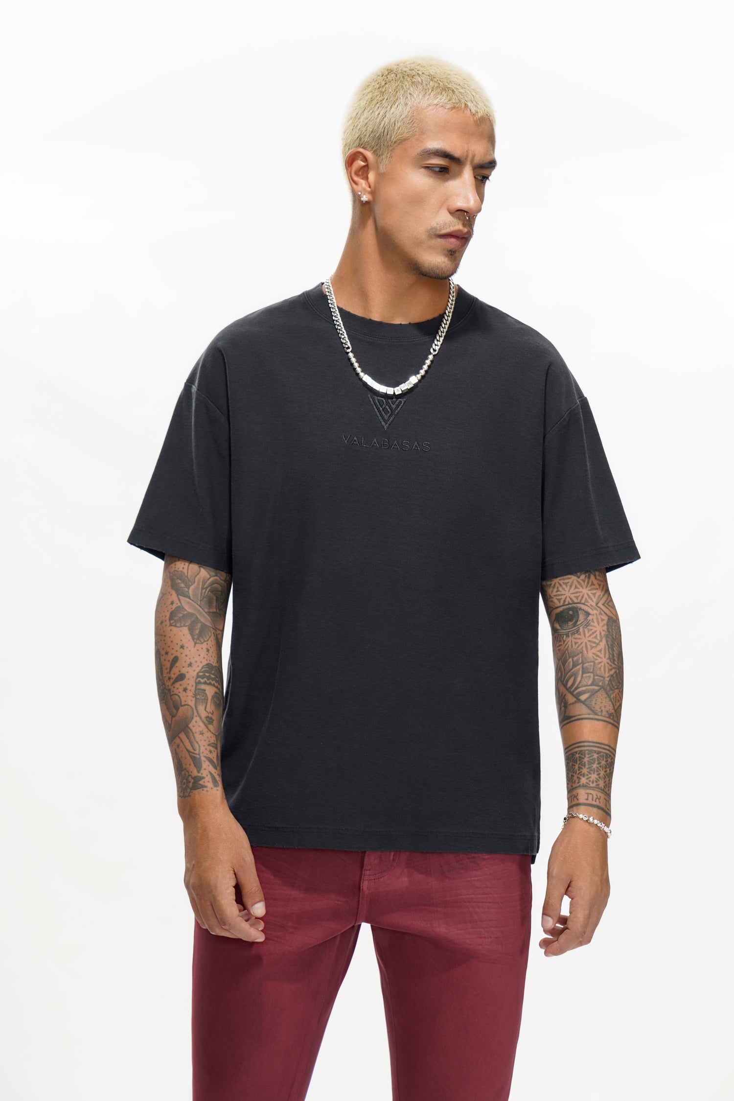 VLOGO Black Tee