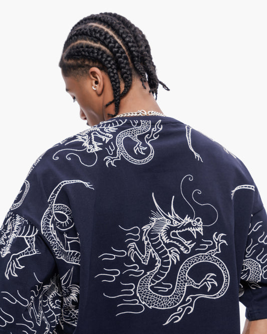 Yurei Tee Navy