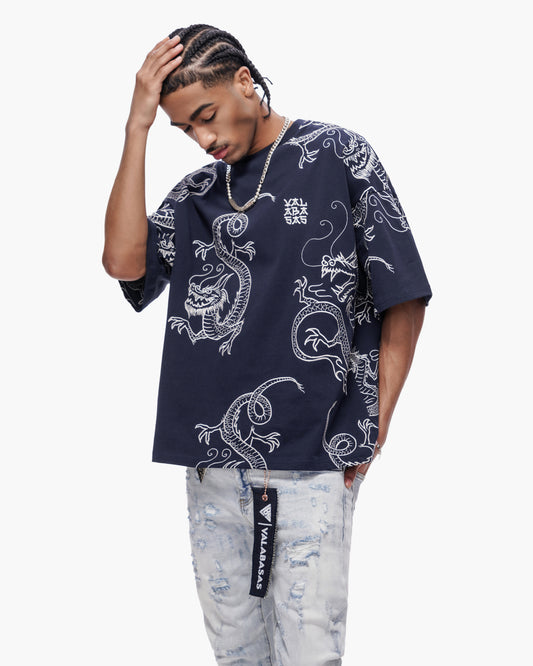 Yurei Tee Navy