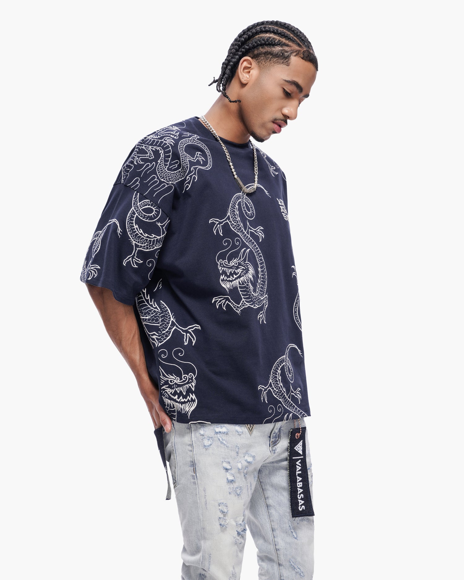 Yurei Tee Navy