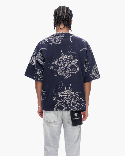 Yurei Tee Navy